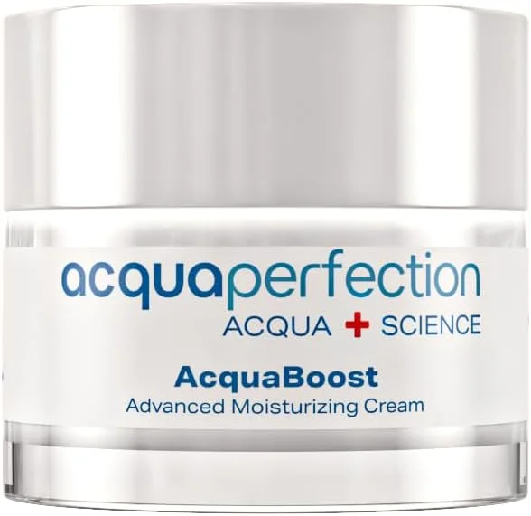 Acqua Perfection AcquaBoost Yoğun Nemlendirici & UVA-UVB Güneş Koruma SPF 30, Besleyici, Yenileyici, Nemlendirici Yüz Kremi 50ml, Tüm Ciltler için — Cilt bakımı