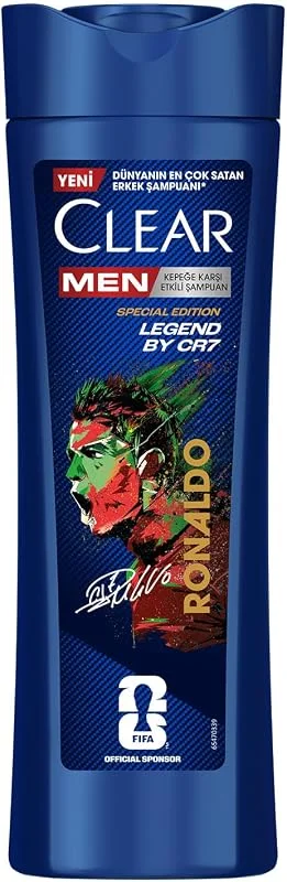 Clear Men Kepeğe Karşı Etkili Şampuan Legend By CR7 Cristiano Ronaldo 350 ml — Saç bakımı