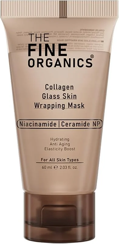 Soyulabilir Kolajen Cam Cilt Maskesi, 1 Saat İçerisinde Etkili Niacinamide&Ceramide NP Kolajen Maske — Cilt bakımı