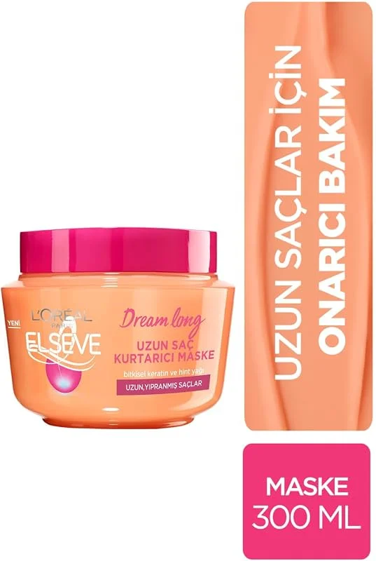 L'Oreal Paris Elseve Dream Long Uzun Saç Kurtarıcı Maske 300 ml — Saç bakımı