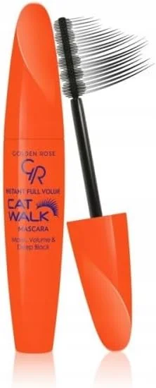 Golden Rose Cat Walk Mascara - Instant Full Volume - Maksimum Hacim Veren Siyah Maskara — Makyaj