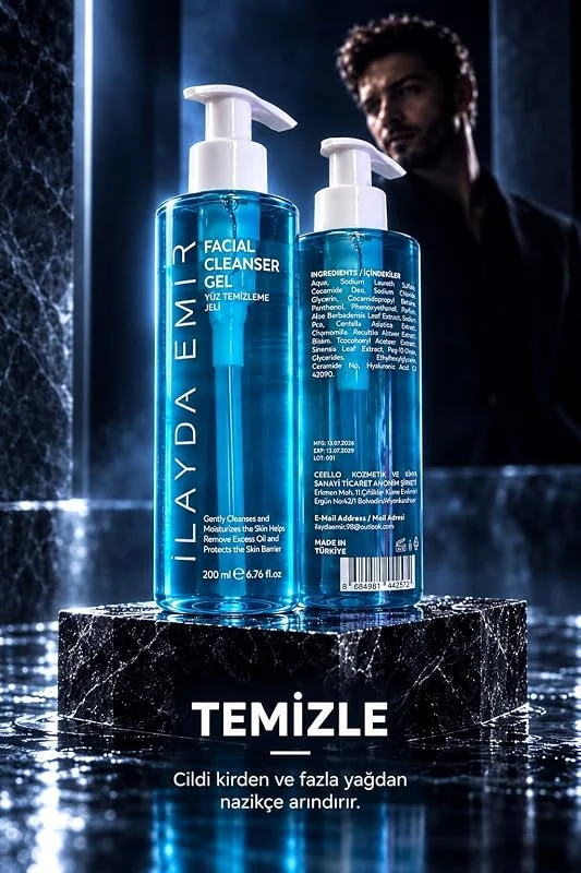 Yüz Temizleme Jeli, 200 ml — Cilt bakımı