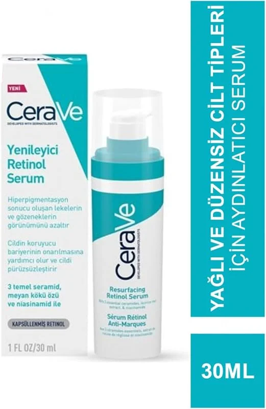 CeraVe Blemish Retinol Yenileyici Serum, 30 ml — Cilt bakımı