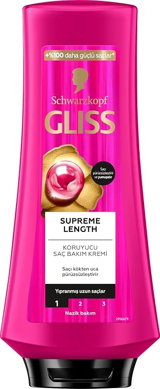 Gliss Schwarzkopf Supreme Length Saç Kremi 360 Ml 1 Paket — Saç bakımı