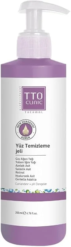 TTO Clinic Yüz Temizleme Jeli 200Ml — Cilt bakımı