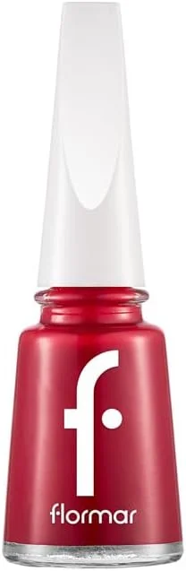 Flormar Klasik Parlak Bitişli Yüksek Pigmentli Oje - Nail Enamel- 048 Fıery Red New- 8682536035712 — Makyaj