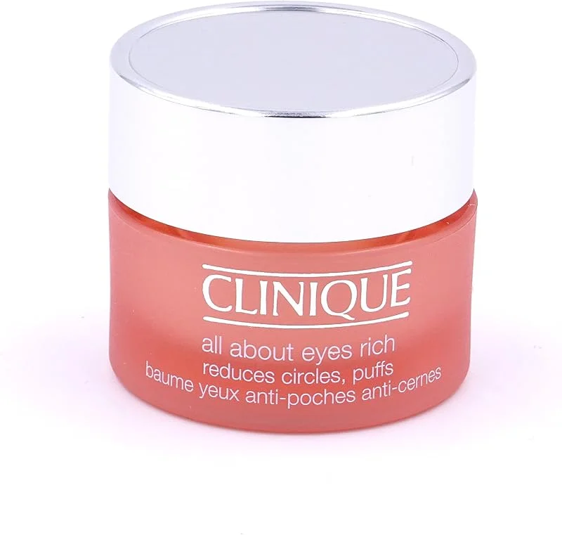 Clinique All About Eyes Rich 15 Ml Zengin Göz Çevresi Kremi 1 Paket (1 X 15 Ml) — Cilt bakımı