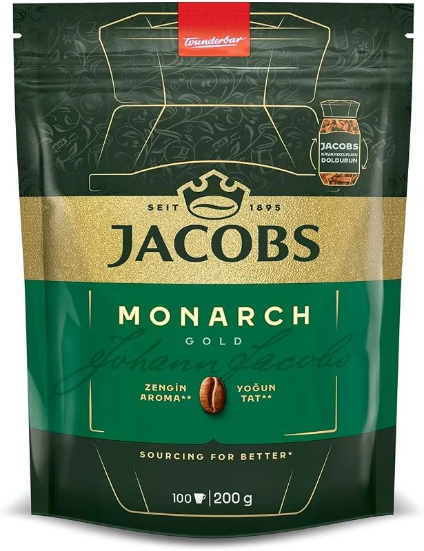 Jacobs Monarch Gold 200 gr — Makyaj