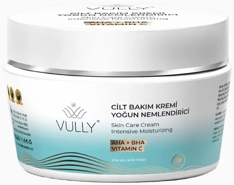 Aydınlatıcı Nemlendirici Renk Tonu Eşitleyici ve Yenileyici Yüz Kremi 50 ml Aha, Bha, Vitamin C — Cilt bakımı