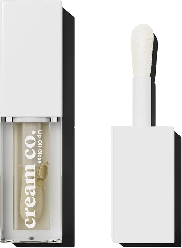 Cream Co. Dudak Parlatıcısı Nemlendirici Besleyici Lip Oil Gloss, Dudak Yağı, Vanilya Aromalı, E Vitamini — Makyaj