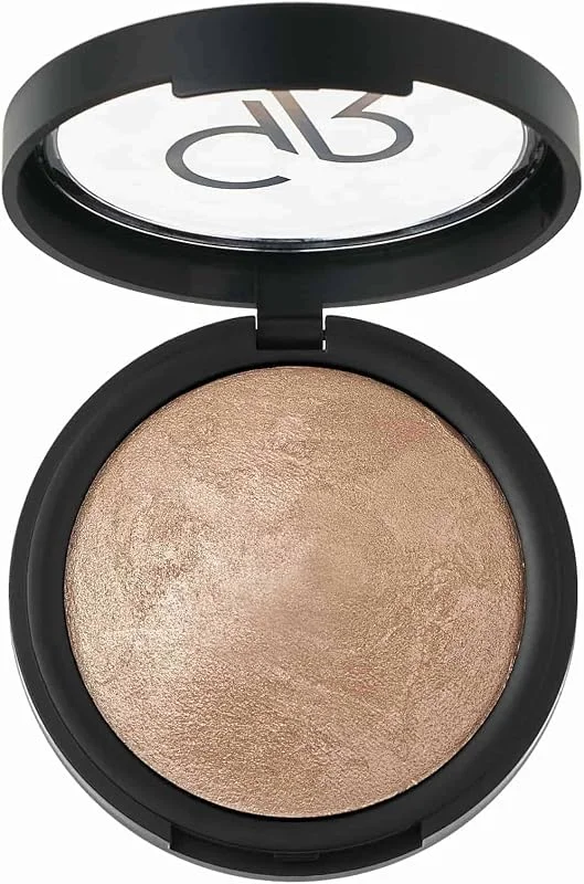 Golden Rose Mineral Terrabaked Powder No: 08 Radiant Highlighter - Mineral Etkili Fırınlanmış Pudra — Makyaj