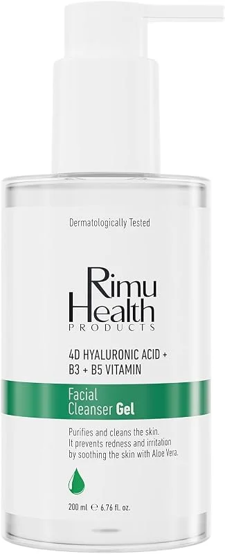 Rimu Health Products Yağlı ve Karma Cilt Tipleri İçin Bariyer Onarıcı Nemlendirici Etkili Yüz Temizleme Jeli 200 ml — Cilt bakımı