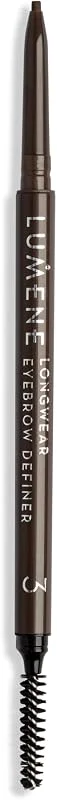 LUMENE Longwear Eyebrow Definer Ultra Ince Uçlu Kalıcı Kaş Kalemi Ash Brown — Makyaj