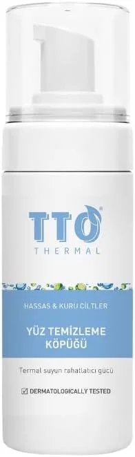 Thermal Mini Yüz Temizleme Köpüğü 100 ml Seyahat Boy Derin Temizlik — Cilt bakımı