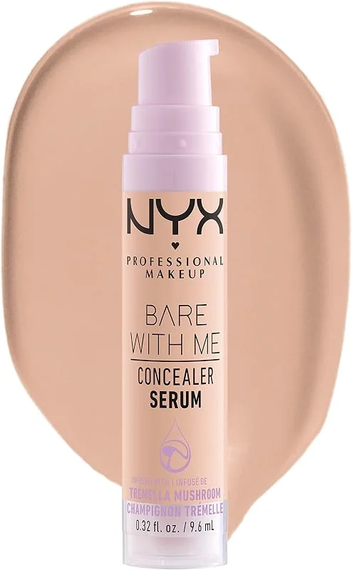 NYX PROFESSIONAL MAKEUP Bare With Me Kapatıcı Serumu, 24Hr'ye Kadar Hidrasyon - Işık — Makyaj