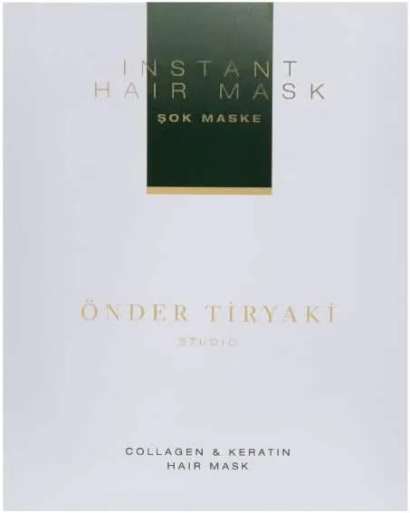 Önder Tiryaki Kolajen ve Keratin Şok Saç Maskesi (6 x 50ml) — Saç bakımı