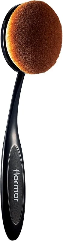 Oval & Yuvarlak Uçlu Yatay Fondöten Fırçası — Makyaj