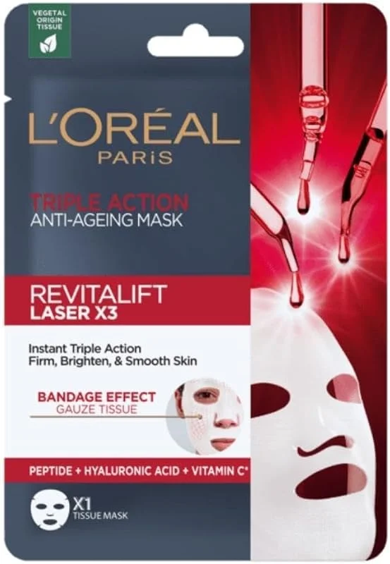 L'Oreal Paris Revitalift Lazer X3 Yaşlanma Karşıtı Maske — Cilt bakımı