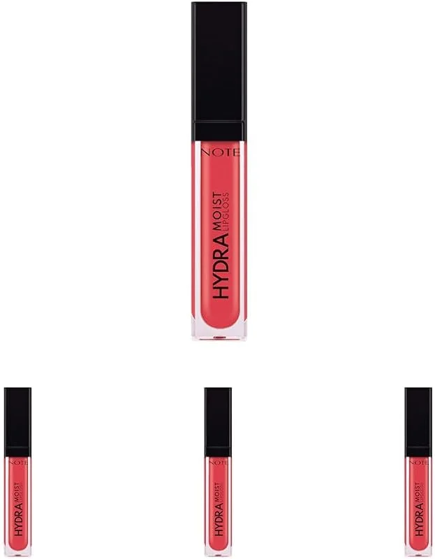 Note Cosmetics Hydramoist Lipgloss 06 It's Fantastic Nemlendirici Dudak Parlatıcısı, Pembe (4 paketi) — Makyaj