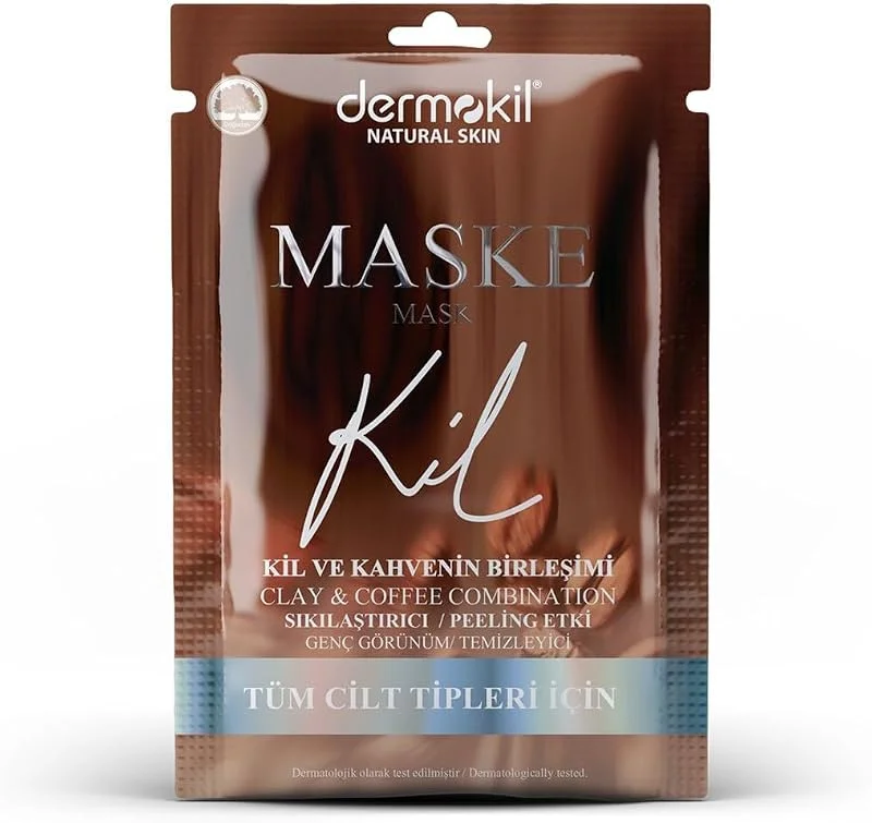 Dermokil Kil Ve Kahve İçerikli Sıkılaştırıcı Etkili Yüz Maske 15 ml — Cilt bakımı
