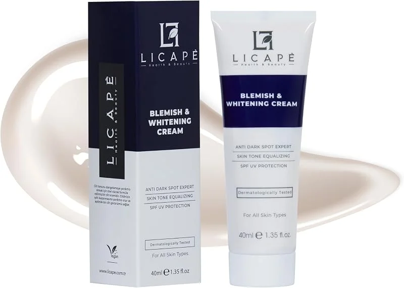 Licape Leke Giderici ve Cilt Beyazlatıcı Krem – Renk Eşitsizliklerini Azaltan, Aydınlatıcı ve Nemlendirici Etkili Yüz Kremi – 40 ml — Cilt bakımı