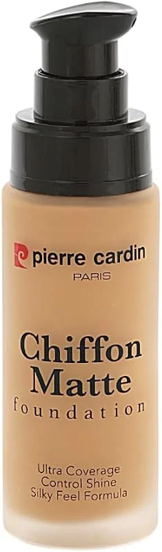 Pierre Cardin Chiffon Touch Mat Görünüm Veren Fondöten - 402 -Light — Makyaj