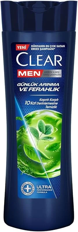 Clear Men Kepeğe Karşı Etkili Şampuan Günlük Arınma ve Ferahlık 350 ml — Saç bakımı