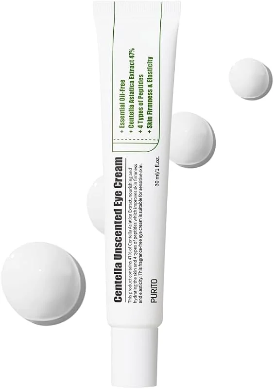 Purito Wonder Releaf Centella Eye Cream Unscented, Yatıştırıcı Şişlik Azaltıcı Hassas Cilt Kokusuz Göz Kremi 30 ml — Cilt bakımı