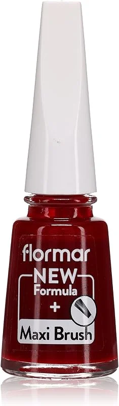 Flormar Nail Enamel Yüksek Pigmentli & Parlak Bitişli Oje Fne-405 Red Roots — Makyaj
