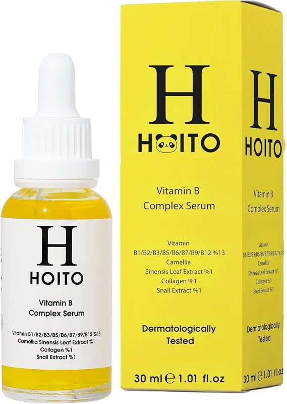 HOITO Vitamin B Complex Serum 30ml - Bariyer Güçlendirici ve Yenileyici Cilt Bakım Serumu — Cilt bakımı