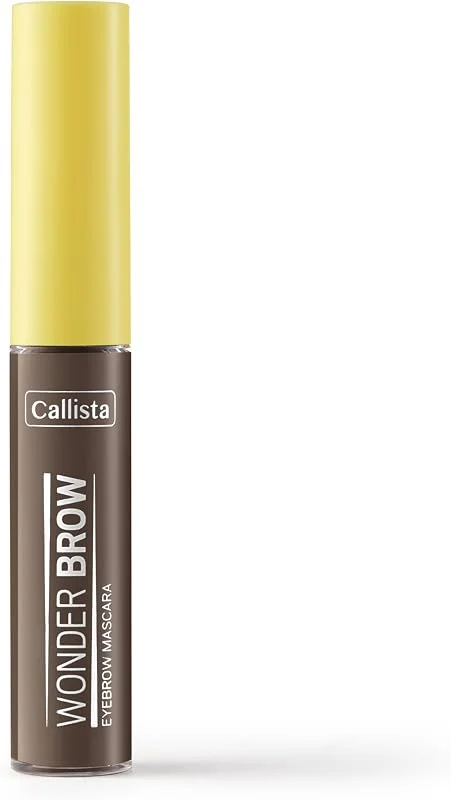 Callista Wonder Brow Eyebrow Mascara Kaş Maskarası 03 Dark Brown, Kahverengi — Makyaj