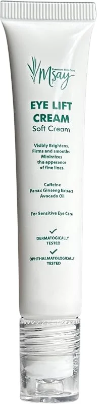 Eye Lift Cream, Yaşlanma & Kırışıklık & Morluk Karşıtı, Avakado, Caffeine Ginseng, Hibiscus — Cilt bakımı