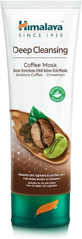 Himalaya Since 1930 Deep Cleansing Derin Temizleme Etkili Gözenek Sıkılaştırıcı Kahve Özlü Yüz Maskesi 75 ml — Cilt bakımı