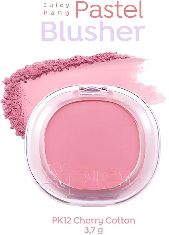 MISSHA Cilde Yumuşak Ve Doğal Renk Veren Pastel Tonlarda Allık Apıeu Juicy-Pang Pastel Blusher (Pk12) Pk12 Cherry Cotton — Makyaj