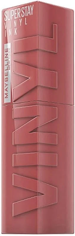 MAYBELLINE Super Stay Vinyl Ink Uzun Süre Kalıcı Likit Parlak Ruj - 35 Cheeky — Makyaj