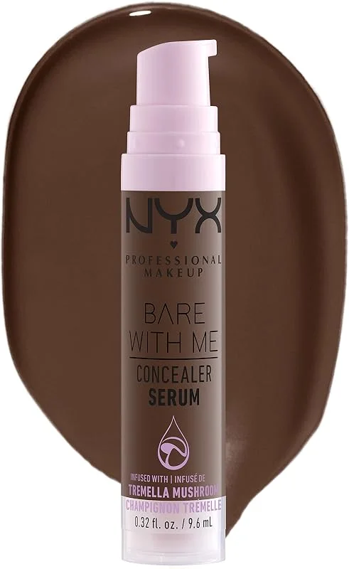 NYX PROFESSIONAL MAKEUP Bare With Me Kapatıcı Serumu, 24 Saate Kadar Hidrasyon - Derin — Makyaj