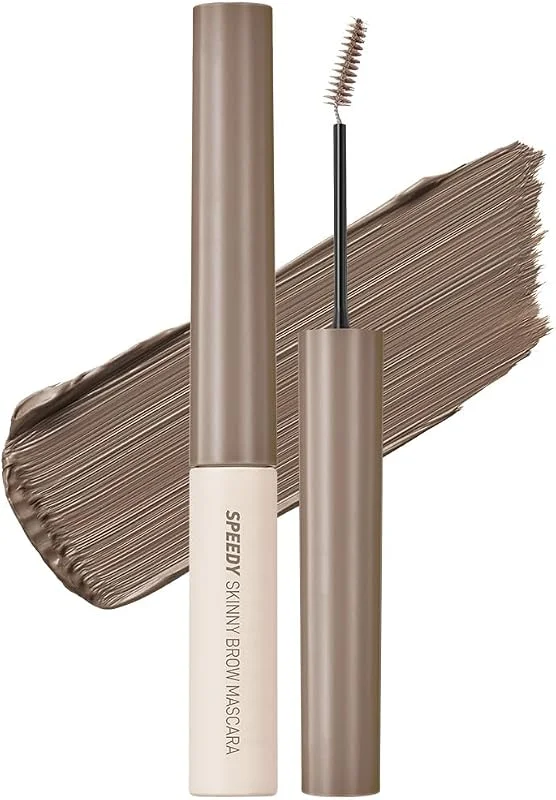 Peripera Renklendirici ve Sabitleyici Kaş Maskarası Speedy Skinny Brow Mascara 06 Beige Ash — Makyaj