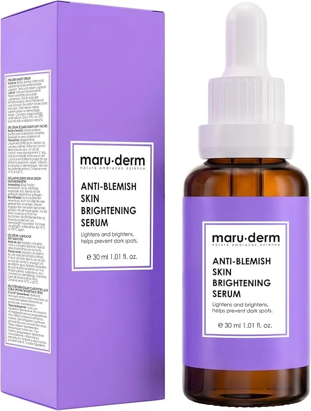 Maruderm Alpha Arbutin%2 + Niacinamide%5 Leke Karşıtı ve Aydınlatıcı Cilt Bakım Serumu – Meyan Kökü & Bezelye Peptidi ile Ton Eşitleyici Yüz Serumu, 30 ML — Cilt bakımı