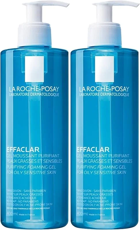 La Roche-Posay Effaclar Gel Yüz Temizleme Jeli 400 ml, 2 Adet — Cilt bakımı