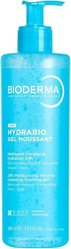 Bioderma Hydrabio Foaming Gel Tüm Ciltler Nemlendirici Etkili Yüz ve Vücut Temizleme Jeli 400 ML — Cilt bakımı
