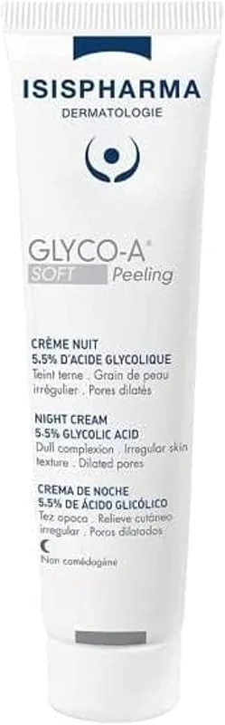 Isispharma Glyco-A Soft Peeling Night Cream 30 ml Peeling Etkili Gece Kremi — Cilt bakımı