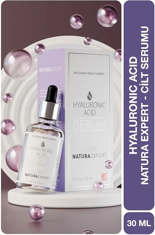 Hyalüronik Asit Serum, 30 ml, Yoğun Nemlendirici ve Dolgunlaştırıcı Cilt Bakımı