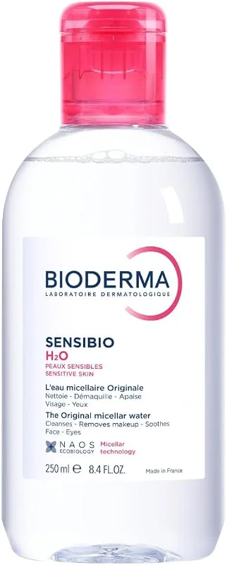 Bioderma Sensibio H2O Hassas ve Normal Ciltler için Micellar Makyaj Temizleme Suyu — Cilt bakımı