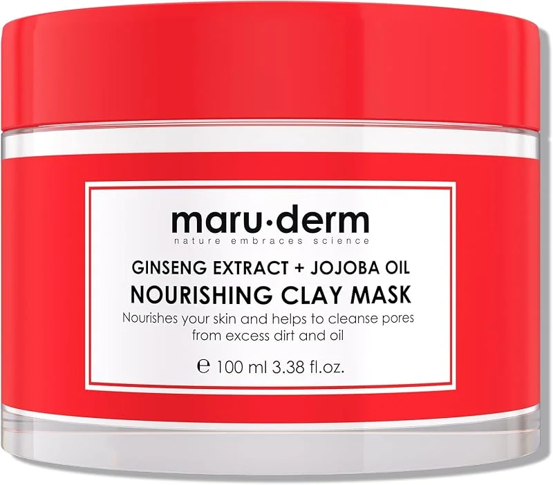 Maru.Derm Ginseng Özü + Jojoba Yağı Besleyici Maske 100 ml — Cilt bakımı