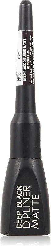 Catherine Arley Silky Touch Deep Black Matte Dipliner Su Geçirmez Göz Kalemi — Makyaj