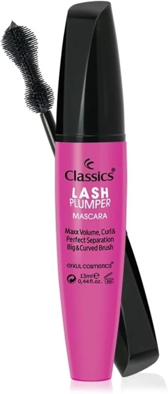 Classics Lash Plumper Mascara, doğal, kalın ve yoğun görünümlü kirpikler — Makyaj