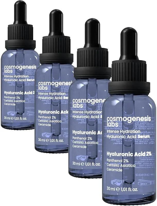 Yoğun Nemlendirici Hyalüronik Asit Serum 30ml (4 paketi) — Cilt bakımı