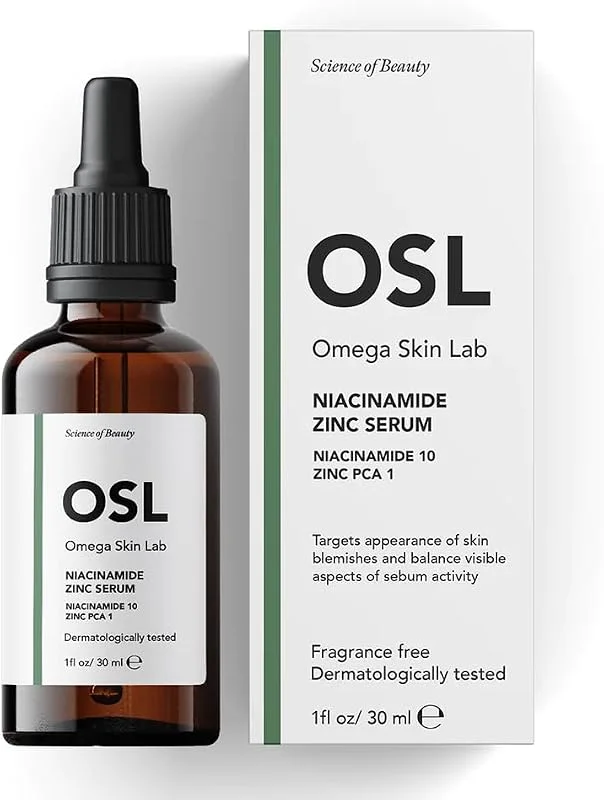 OSL Omega Skin Lab Niacinamide Zinc Serum 30ml — Cilt bakımı