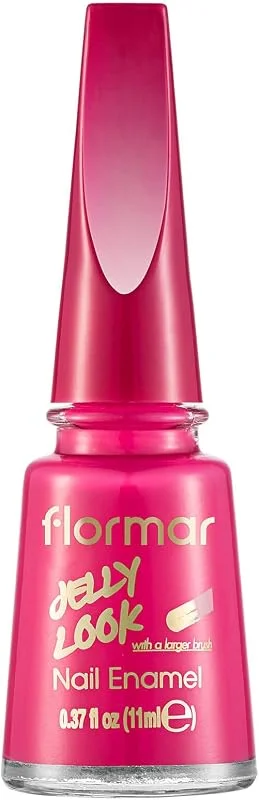 Jelly Look Yüksek Pigmentli & Parlak Bitişli Jel Görünümlü Oje — Makyaj