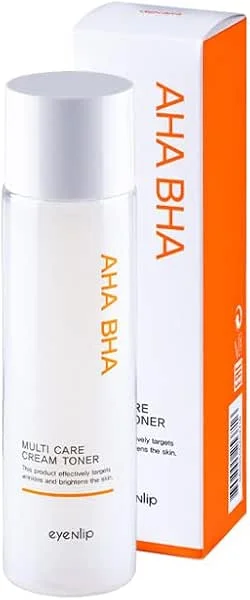 Eyenlip Beauty AHA & BHA İçeren Multi Bakım Kremi ve Toner — Cilt bakımı